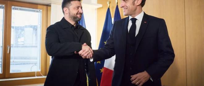 Зеленский анонсировал «историческое соглашение» с Макроном по самолётам