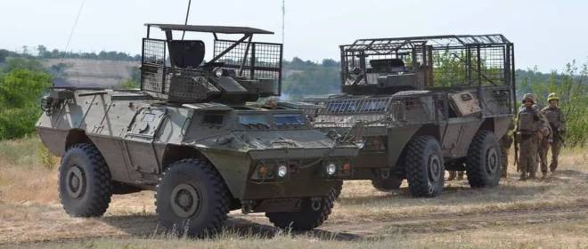 Американские бронеавтомобили M1117 ASV на Украине