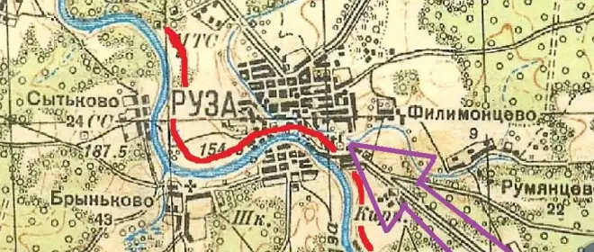 Бой за г. Рузу 25 октября 1941 года — сказ о невоспетых героях