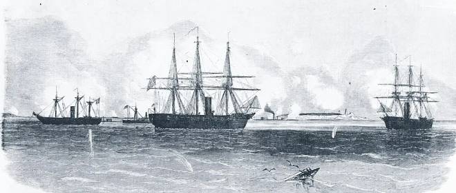 Битва в заливе Мобил. Конец сражения