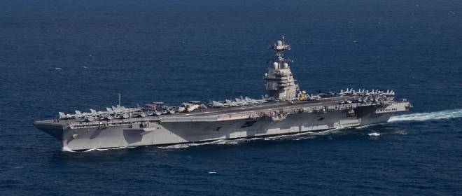 В США не исключают появления в составе флота авианосца USS Donald John Trump
