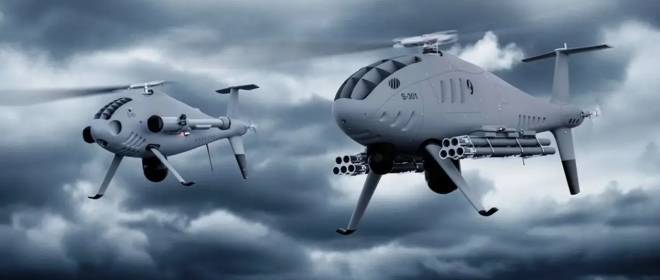 Schiebel Corporation разработала ударный беспилотник-вертолёт S-301