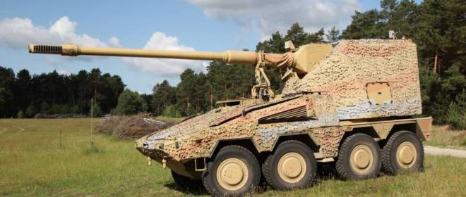 Bundeswehr için yeni kundağı motorlu silahlar RCH 155