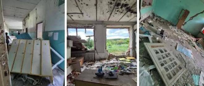 Сами себя и сдали: ВСУ в селе в ДНР превратили школу в опорник, оставив «автографы» на школьной доске