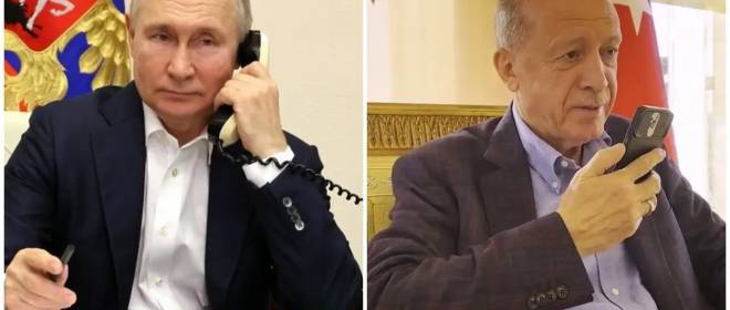 Путин по телефону обсудил с Эрдоганом мирный план США и Украину