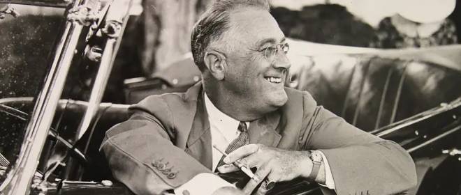 F. D. Roosevelt: a president who always kept his promises. From the Great Depression to World Leadership