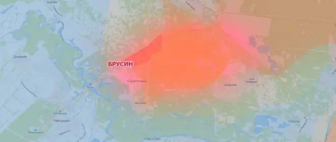 ВС РФ взяли под  контроль станцию Брусин в ДНР