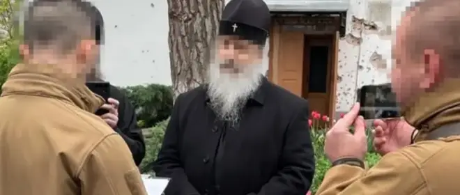 In Ukraine, the court sent the Metropolitan of Svyatogorsk Lavra into custody for two months