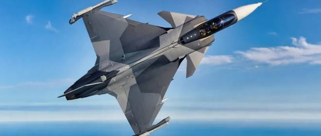 Показаны кадры крушения истребителя JAS 39 Gripen ВВС Венгрии