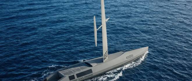 В США представили беспилотный надводный корабль Spectre с 43-метровым крылом