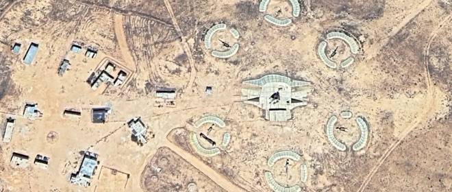 Зенитные ракетные комплексы С-75 и их иностранные клоны на спутниковых снимках