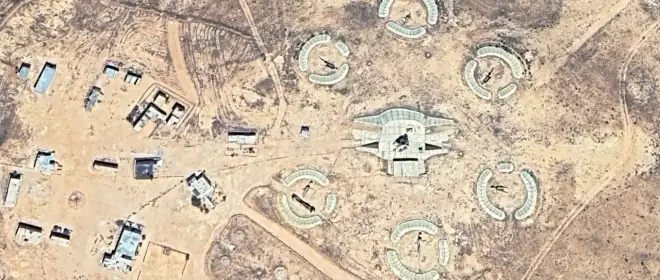 Зенитные ракетные комплексы С-75 и их иностранные клоны на спутниковых снимках