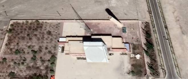 Спутниковые снимки китайских радаров СПРН