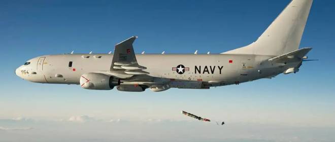 Вооружение противолодочного самолёта P-8A Poseidon