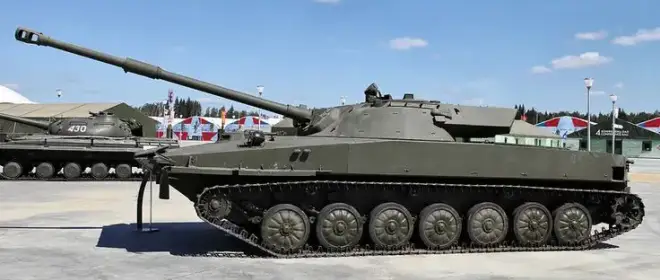 Объект 906Б – авиадесантируемый танк для двух персон