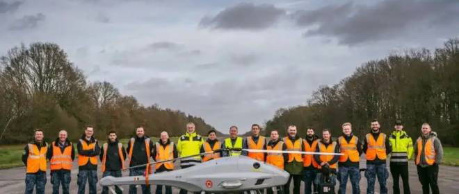 Противоминный БПЛА Skeldar V-200 ВМС Бельгии совершил первый полёт