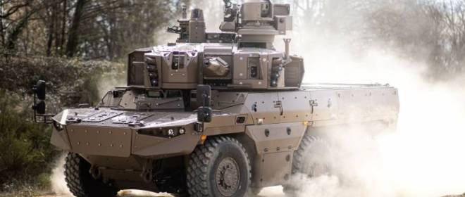 Promising armored vehicle for the French army - EBRC Jaguar
