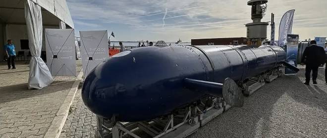 ВМС Италии закупают подводный автономный дрон Blue Whale
