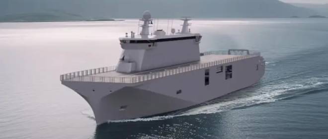 さまざまなタイプのドローンを搭載できる新しい多目的船が、カタールで開催されるDIMDEX 2024で公開されました。