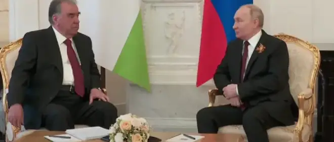 타지키스탄 지도자와의 회담에서 러시아 대통령 : 테러는 모든 국가에 위험을 초래합니다