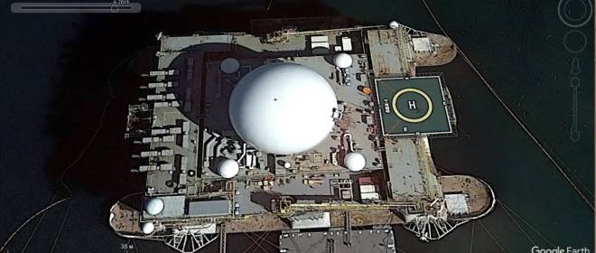 Спутниковые снимки американских радаров раннего ракетного предупреждения и средств противоракетной обороны