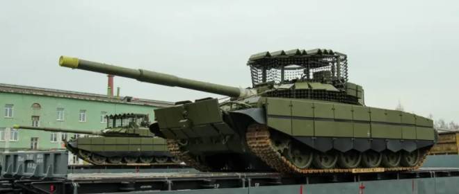 Um novo lote de tanques T-90M “Proryv” foi para as tropas