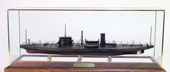 Битва в заливе Мобил. История монитора «Текумсе»