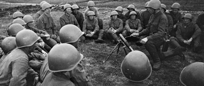 Câu chuyện về đại đội súng cối trong Hồng quân. Nhận con nuôi