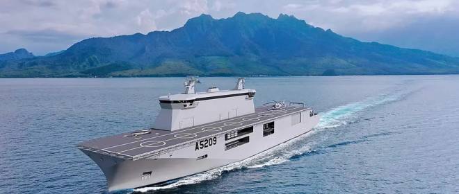 Первый в Европе дрононосец: корабль D. João II заждались на флоте