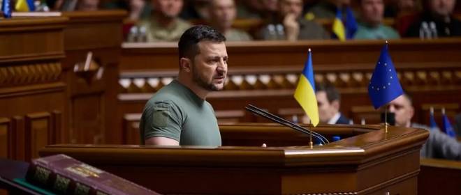 Зеленский возложил вину за провалы на фронте на союзников и украинский народ