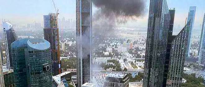 Мощный дрон или слабая высотка: показан результат прилёта БПЛА в Дубае