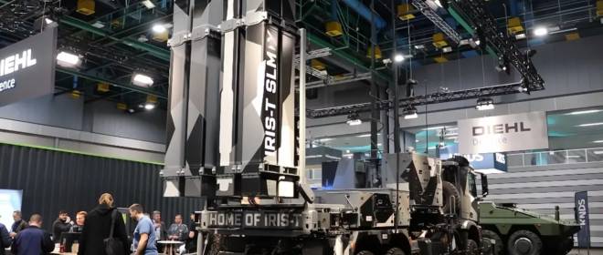 Представлена пусковая установка для ЗРС IRIS-T SLM/X