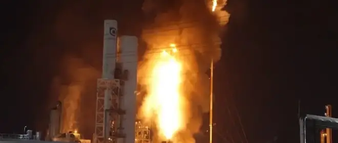 Из-за аварии на химзаводе в США в воздух попало почти семь тонн токсичных газов