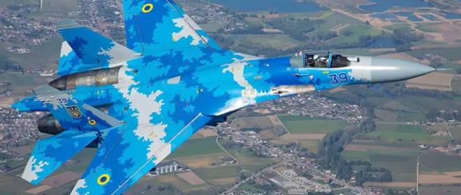 Сбитый Су-27 ВС ВСУ до этого пытался атаковать территорию России ракетами НАТО