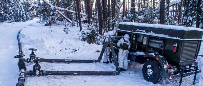 Служба горючего вооружённых сил России в зоне спецоперации