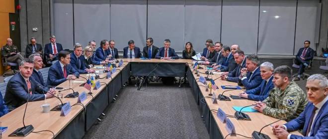 Рубио: На переговорах обсуждался «план Трампа», о контрплане ЕС ничего не знаю