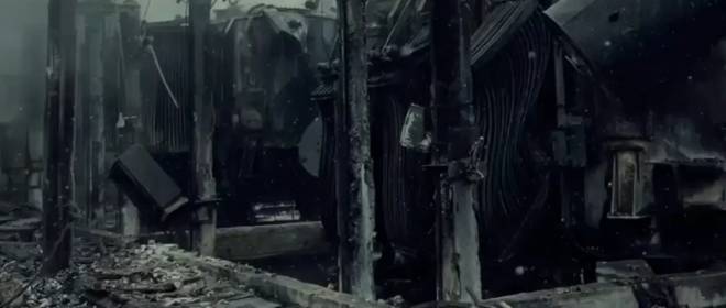 Противник показал кадры разрушенной электроподстанции в Одесской области