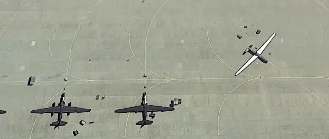 Разведывательная авиация ВВС США на спутниковых снимках