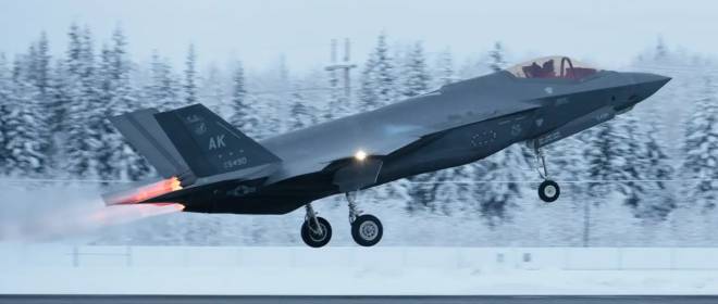 F-35, который замёрз. И упал