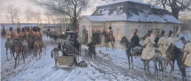 Über die Umstände der Flucht Napoleons aus Russland