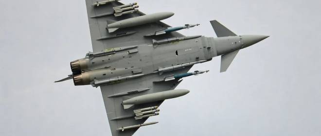 Los hutíes atacaron un avión de combate Eurofighter Typhoon de la Fuerza Aérea Saudí.
