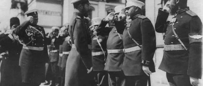 Униформа российской императорской армии Первой мировой войны. Пехота