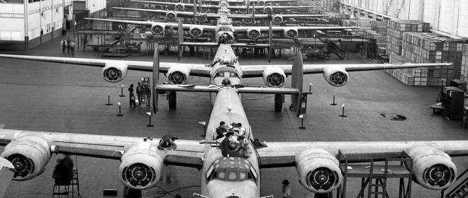 Триумф конвейера: Как автомобильный завод Willow Run навсегда изменил историю мировой авиации