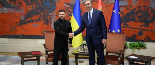 Вучич уверяет, что визит Зеленского никак не повлиял на политический курс Сербии