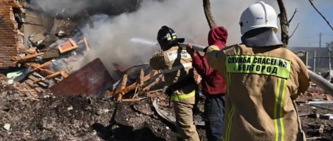 Gladkow: Bei einer Explosion und einem Brand im Privatsektor in Belgorod wurden fünf Menschen verletzt