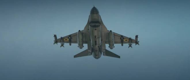 Истребители F-16 ВС ВСУ более трёх недель оставались без ракет-перехватчиков