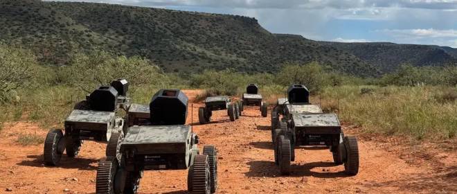 Американский проект робототехнического комплекса Swarmbotics ANTS