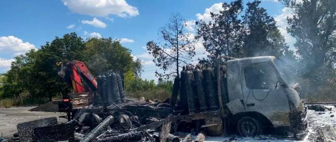 Трасса Днепропетровск-Никополь уже находится под огневым контролем БПЛА ВС РФ