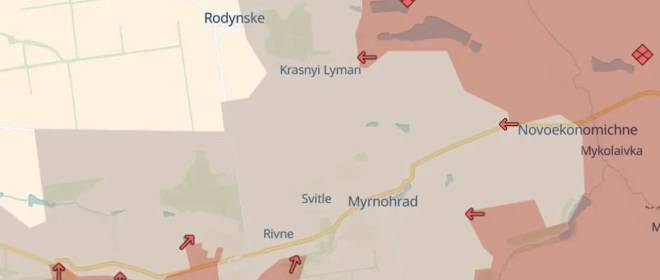 Связанный с ГУР Украины ресурс показывает отсутствие контроля ВСУ в Мирнограде