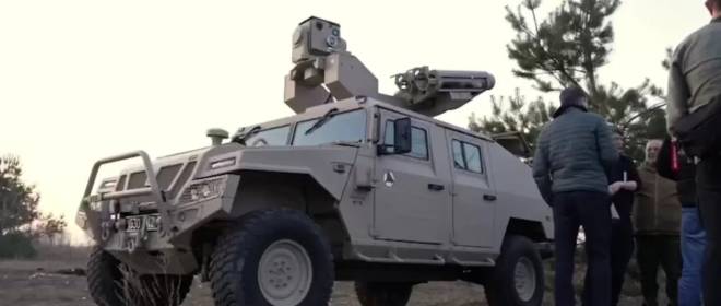 Британский ЗРК RapidRanger на Украине
